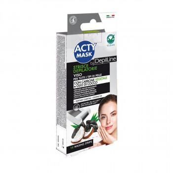 Depil trake ACTY MASK za lice CARBON 10/1 