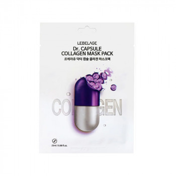 LEBELAGE Capsule Collagen maska za lice 28ml 