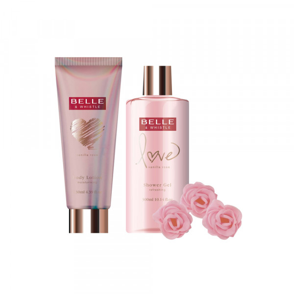 BELLE set kupka 300ml+body losion 130ml  srce SKMD32568 