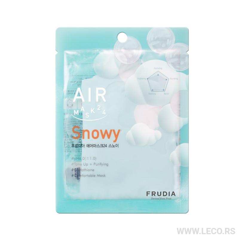 Frudia AIR Mask 24 Snowy 25ml 